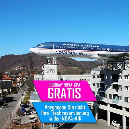 Novapark Flugzeughotel 格拉茨 外观 照片